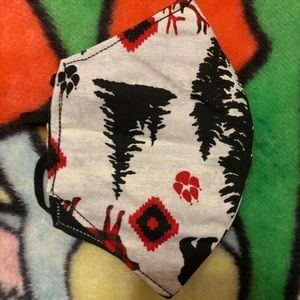 A tree themed face mask